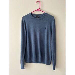 Brooks Brothers Sweater - Cotton/Cashmere‎ Blend - Blue - S